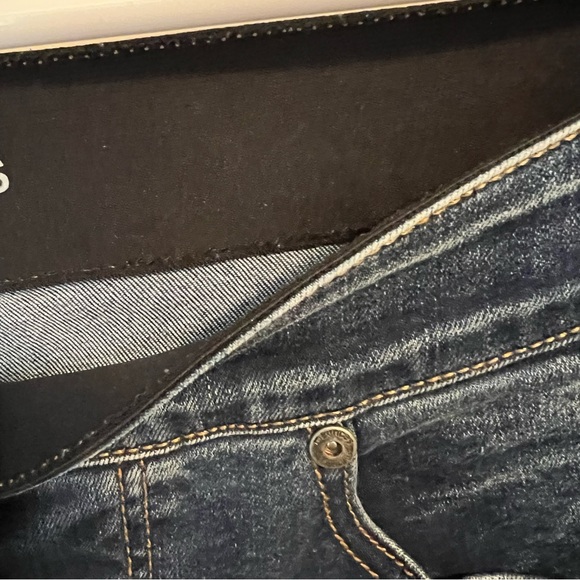 SOLD.  MAURICES Womens Jeggings Skinny Leg Stretch Blue Size SR Small Regular - Picture 4 of 10